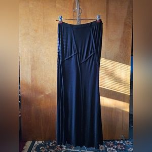 Studio M SMALL black maxi skirt